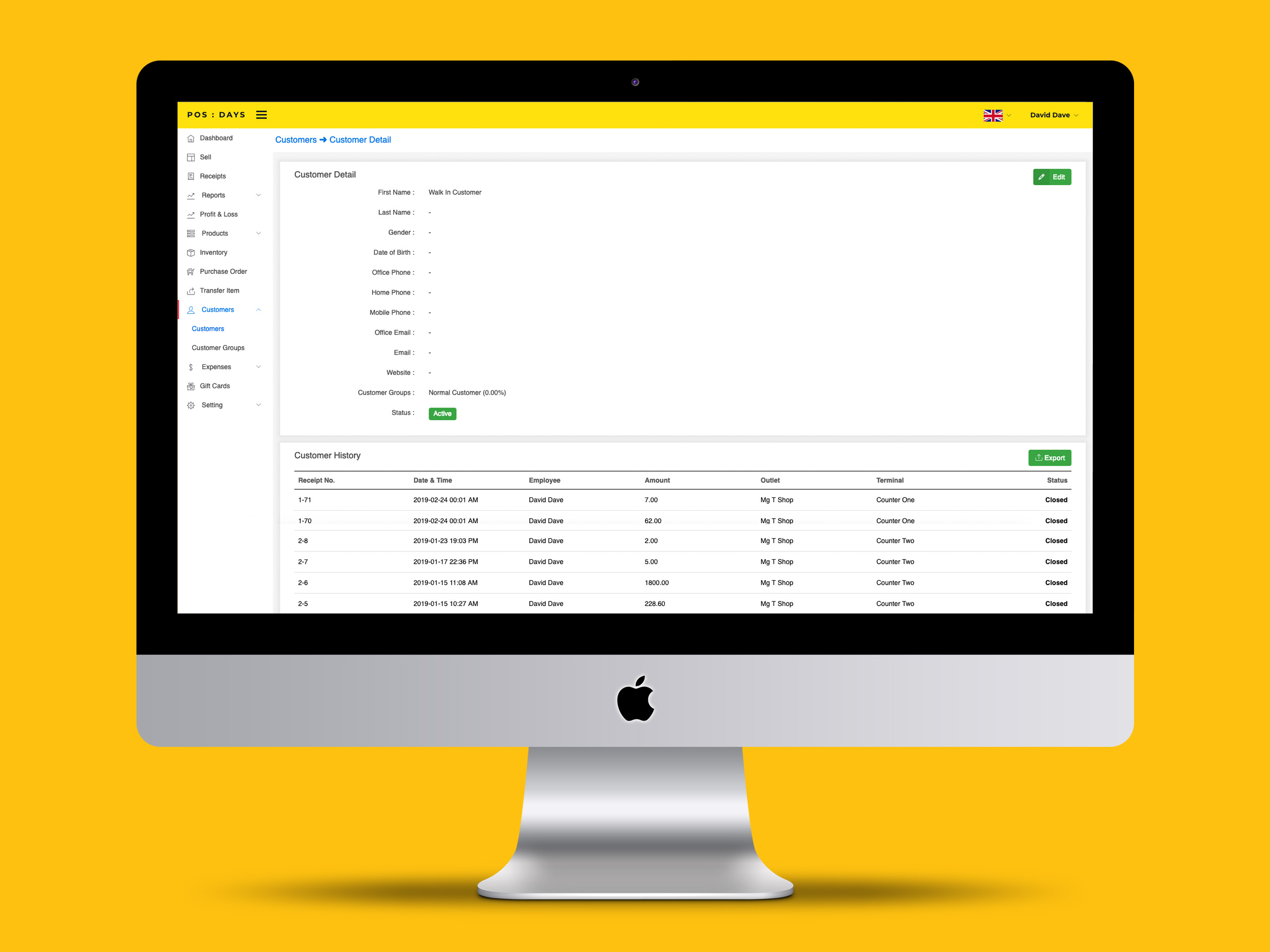 POS Days - Web Based POS System