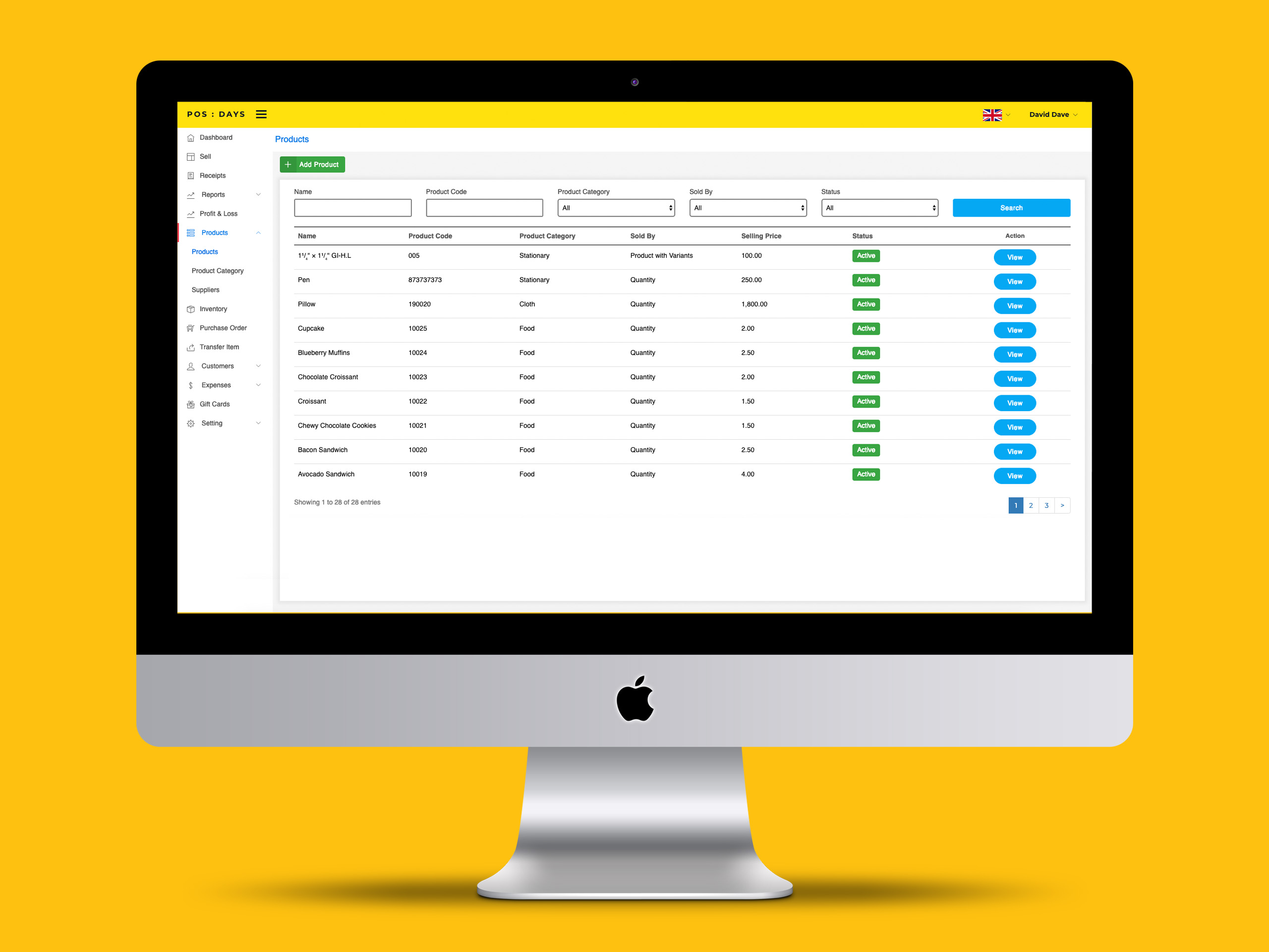 POS Days - Web Based POS System